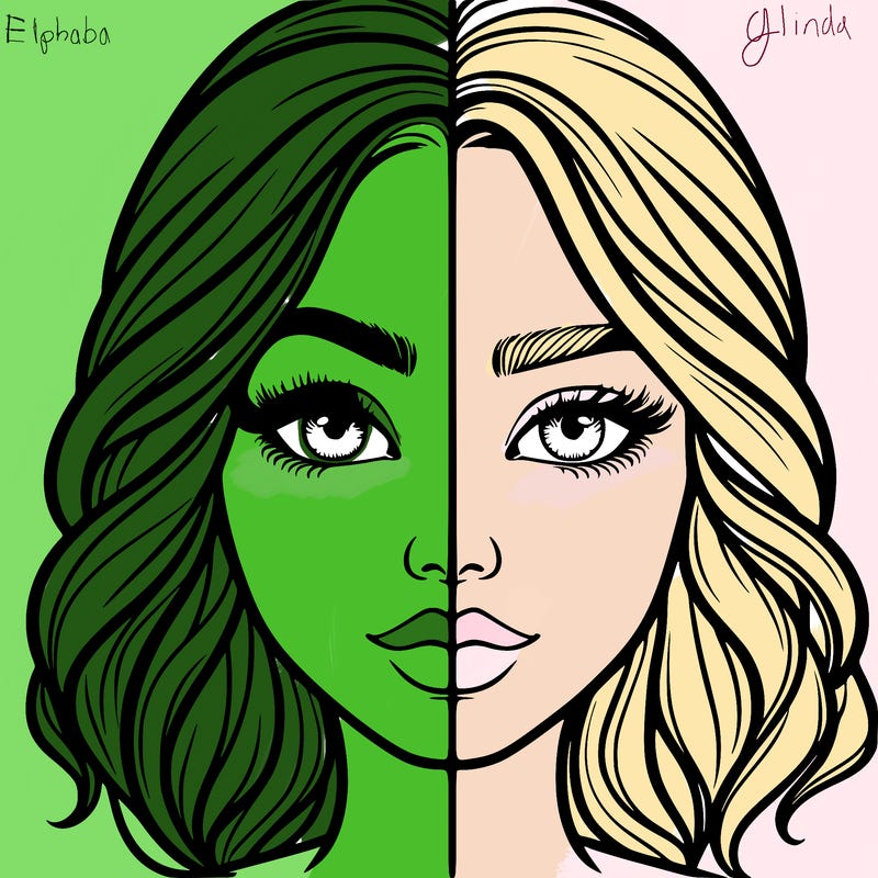 realistic girl split half