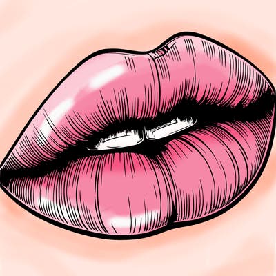 realistic lips