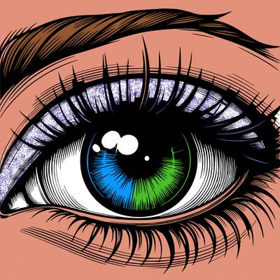 realistic eye