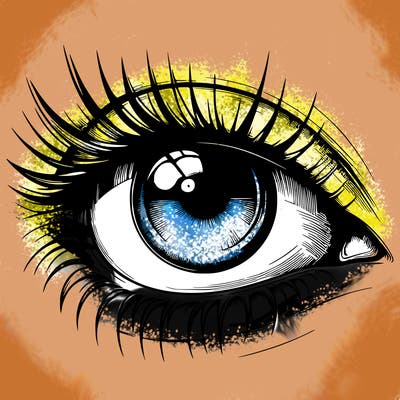 realistic eye
