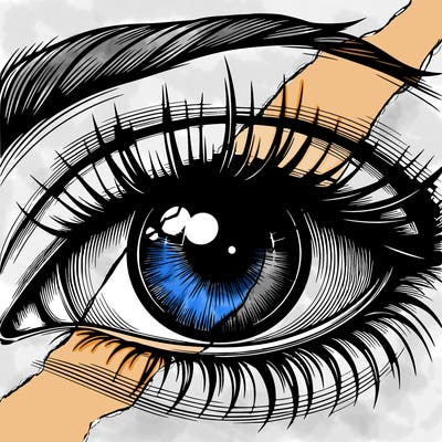 realistic eye