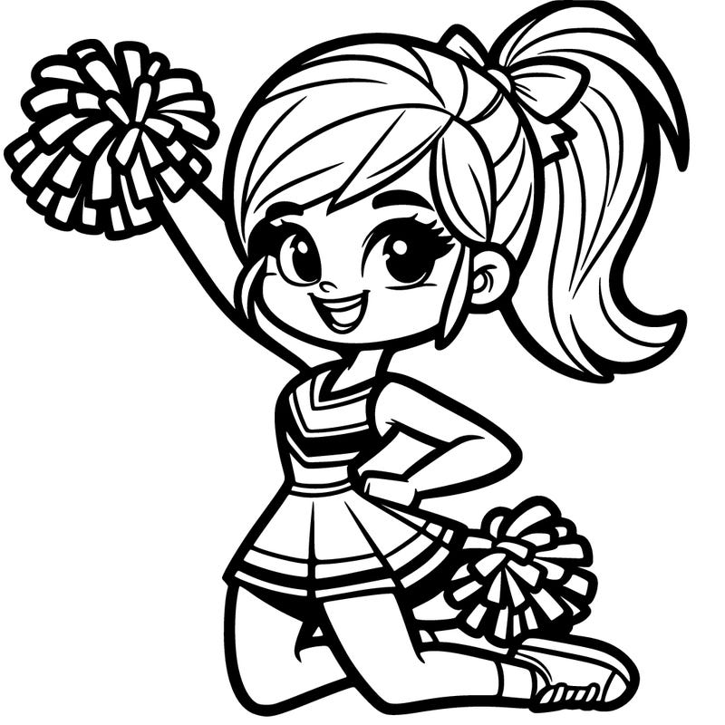 comp cheerleader