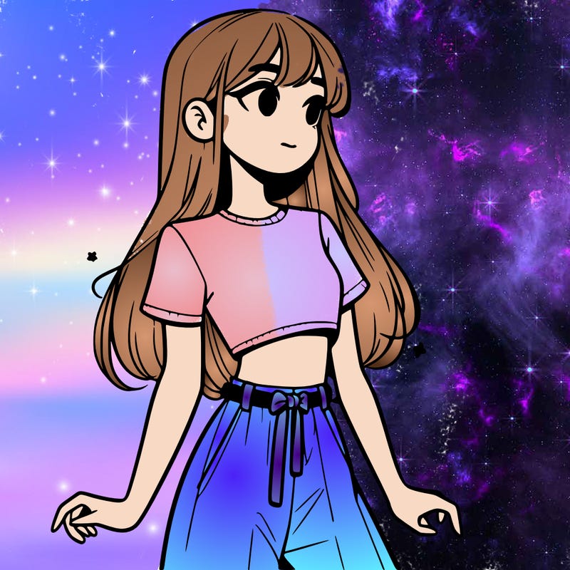 girl in a cute crop top