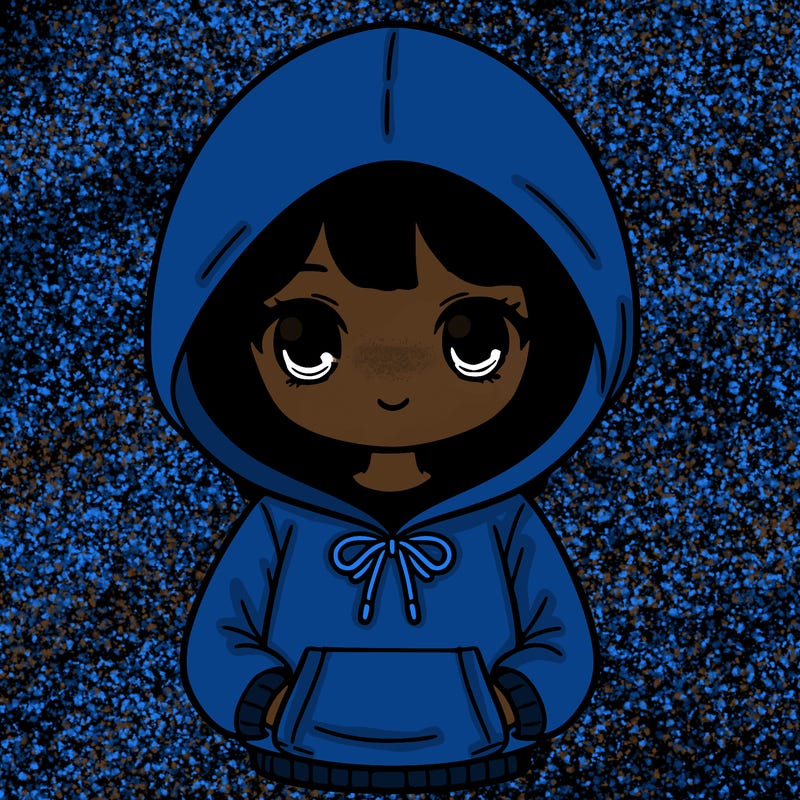 girl wearing hoodie