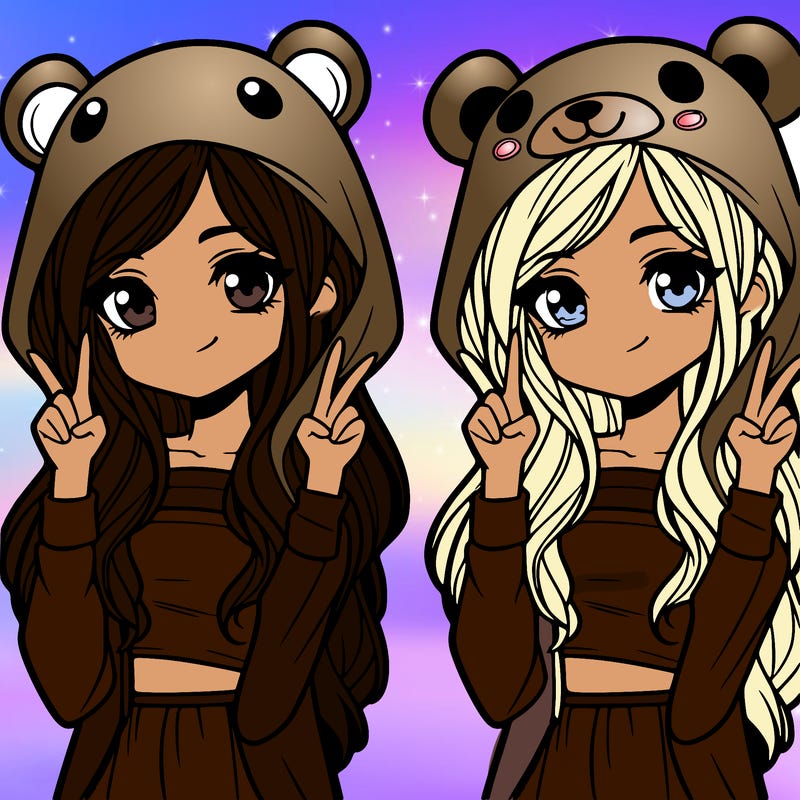 teen girl in animal costume