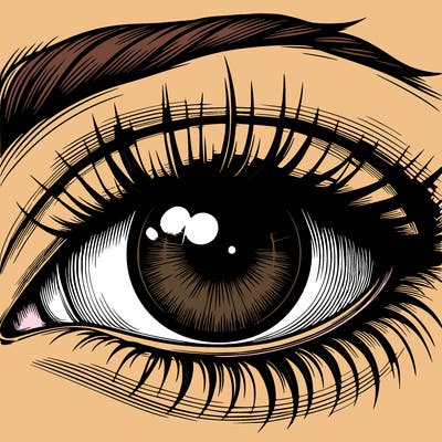 realistic eye