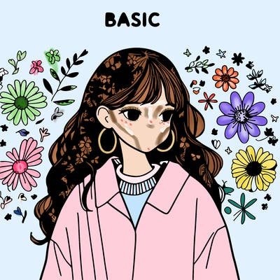 basic girl