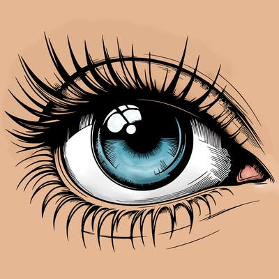 realistic eye