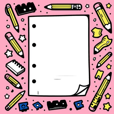 blank paper