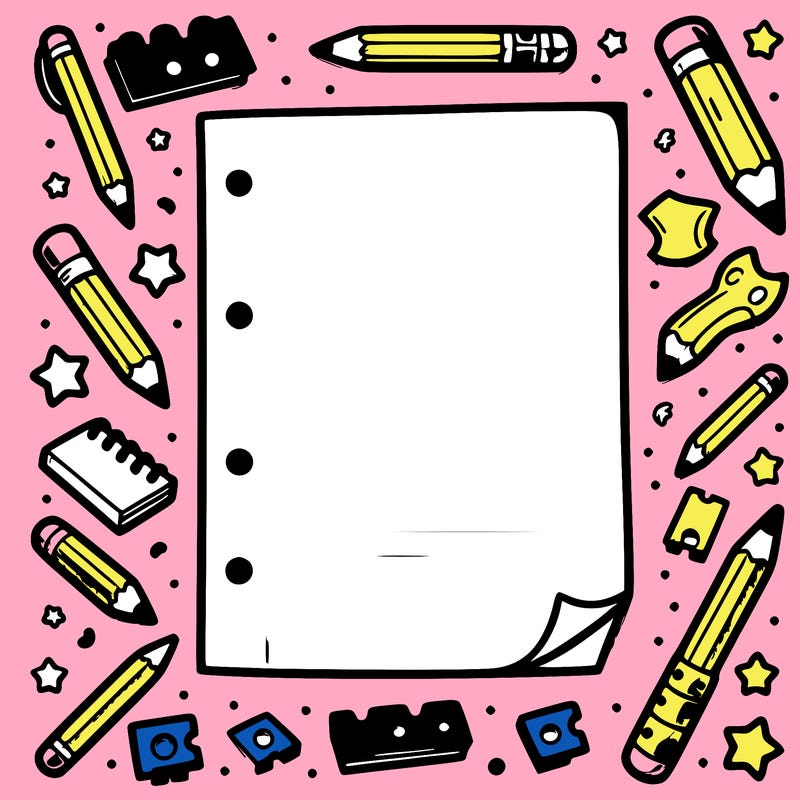 blank paper