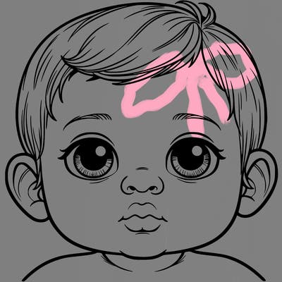 realistic baby