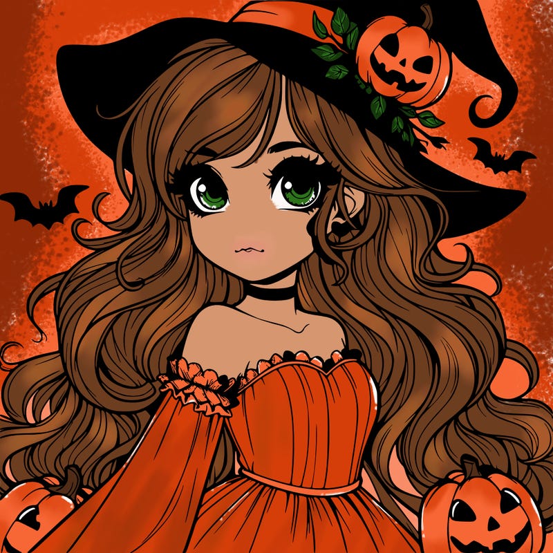 realistic girl halloween