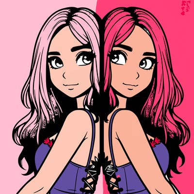 a realistic girl split