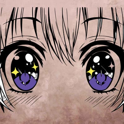 anime eyes
