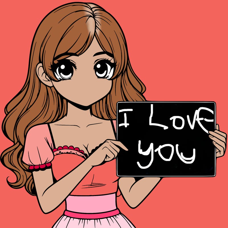 realistic pretty girl holding blank sign