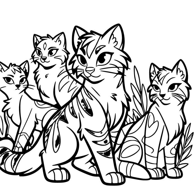 warrior cats from book series