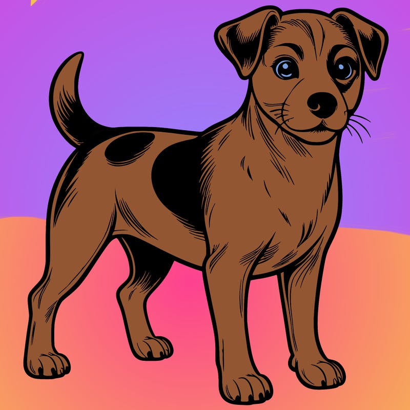 realistic dog