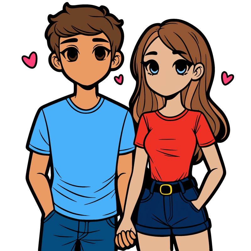 boyfriend and girlfriend