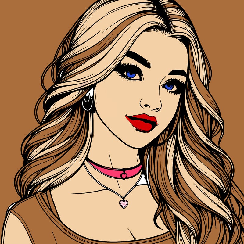detailed realistic girl
