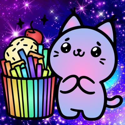 cute food cat
