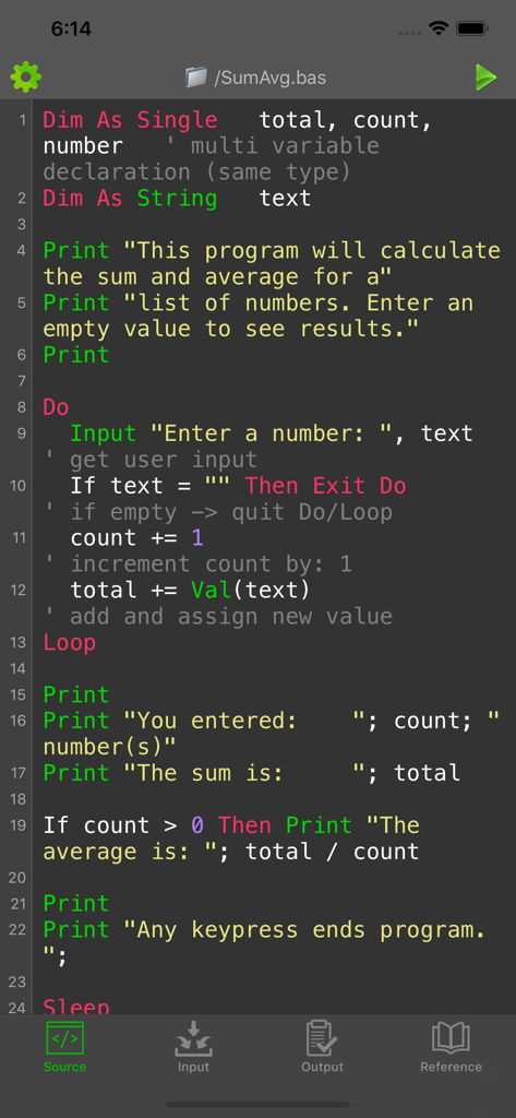 BASIC Programming Compiler - Education App | MWM