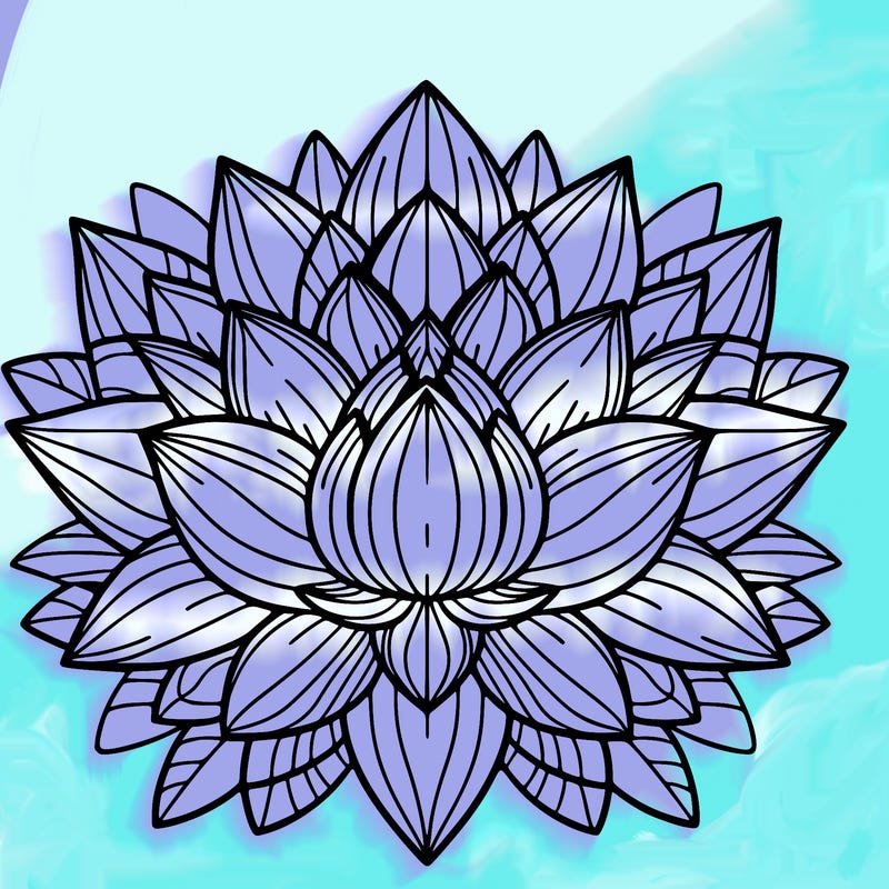 lotus flower mandala