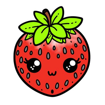 cute strawberry