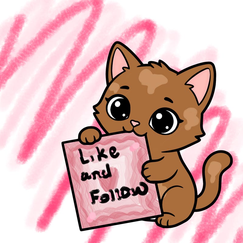 a small cat with a blank sheet of paper in its hand. the cat is sooooooo cute!