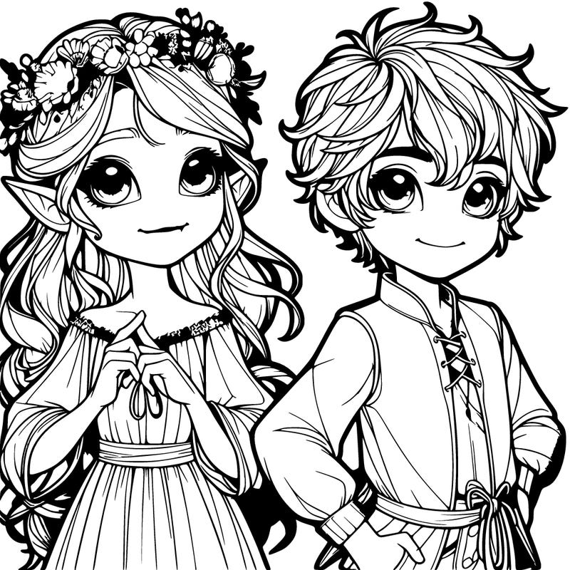 realistic fae siblings