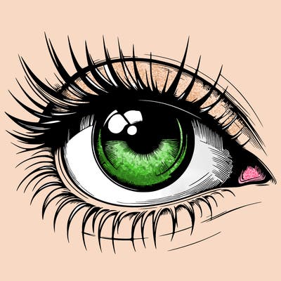 realistic eye