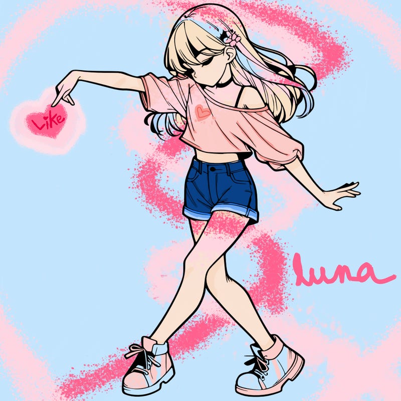 realistic girl danceing