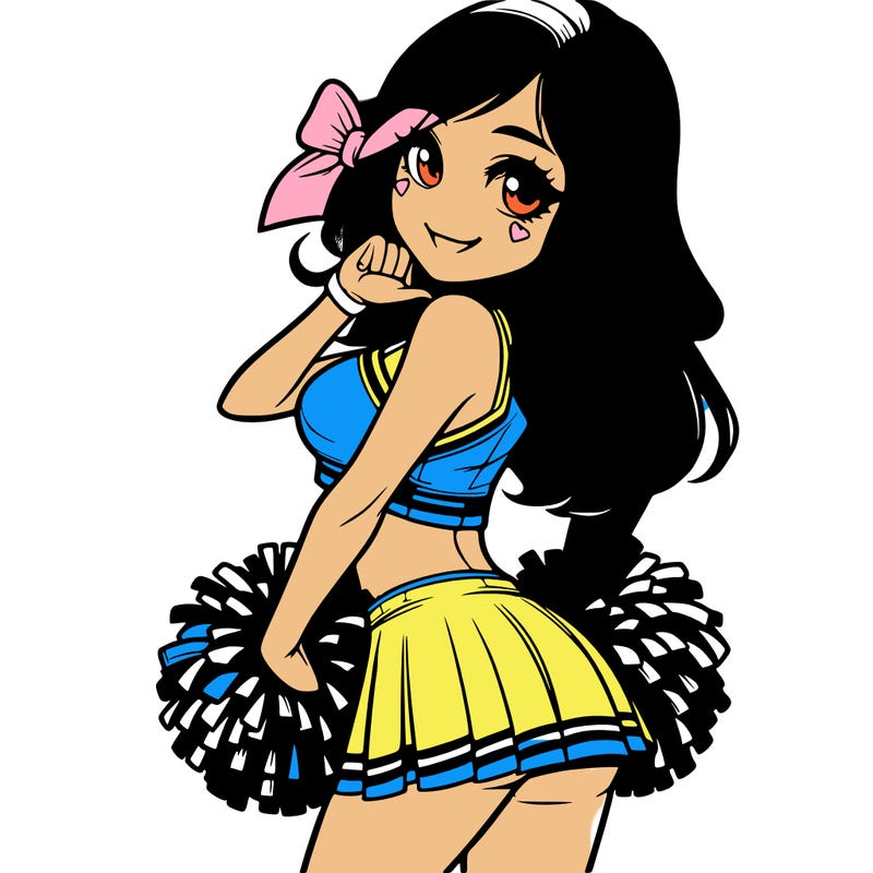 realistic cheerleader