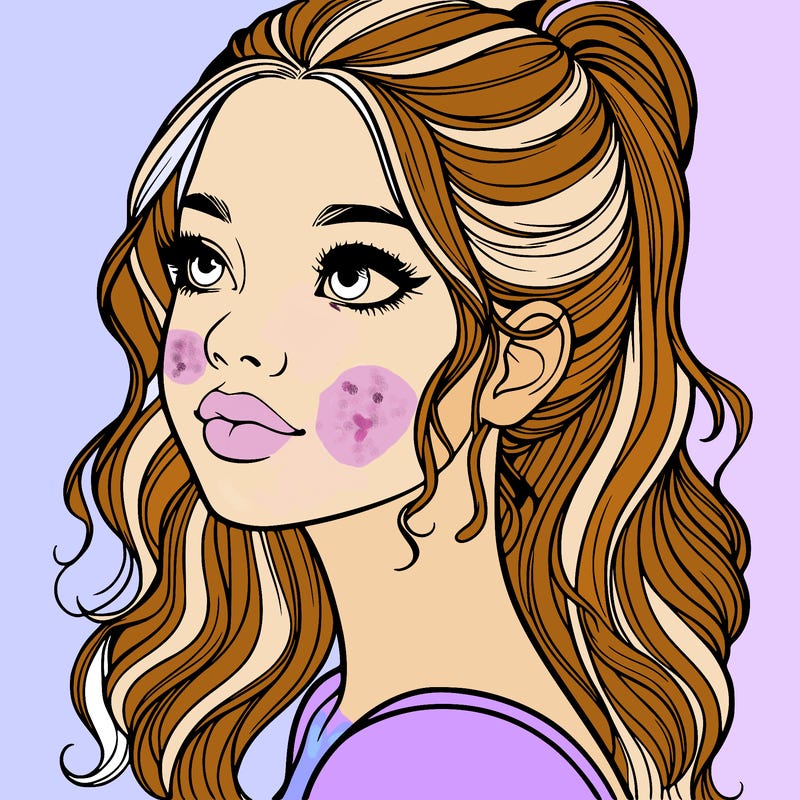 beautiful realistic girl