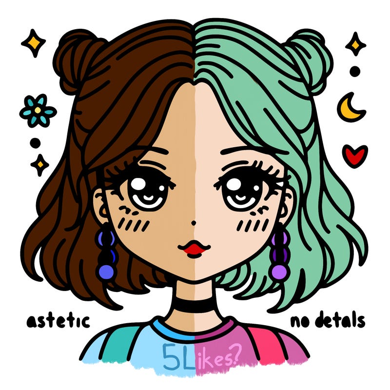 asthetic girl