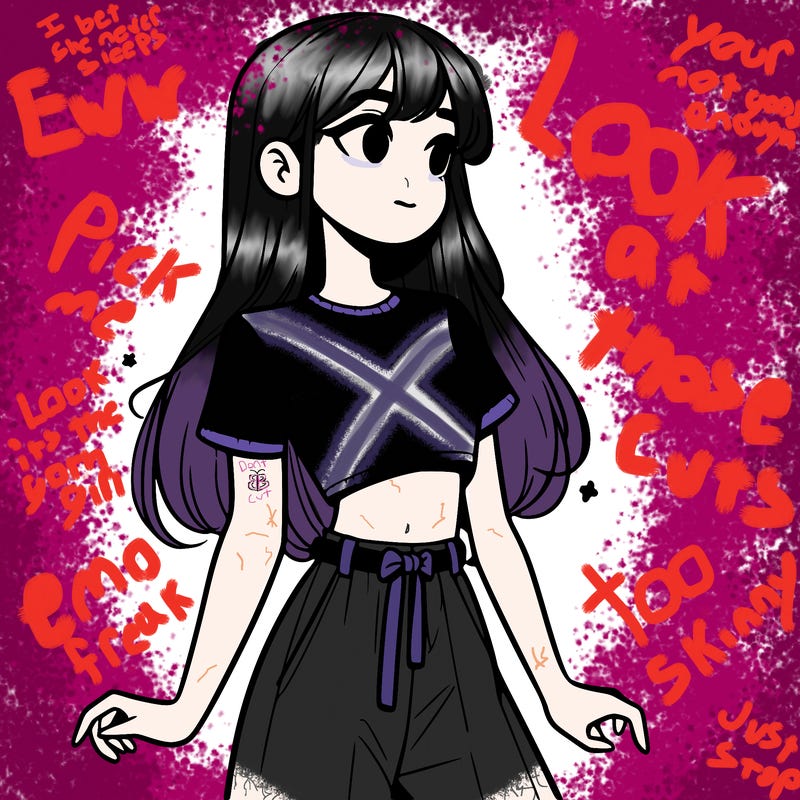 girl in a cute crop top