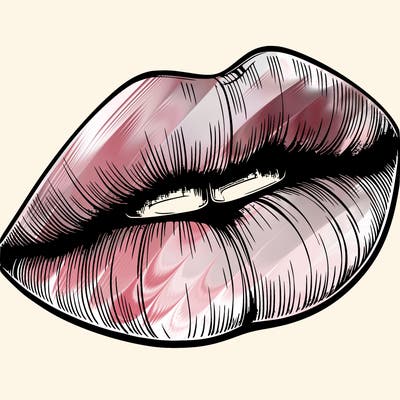 realistic lips