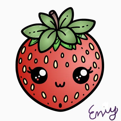 cute strawberry