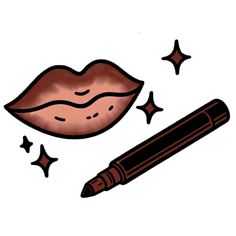 simple lip liner