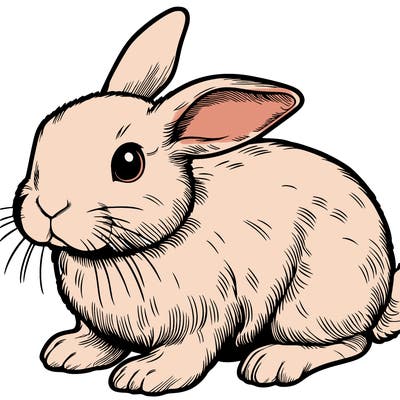 realistic bunny