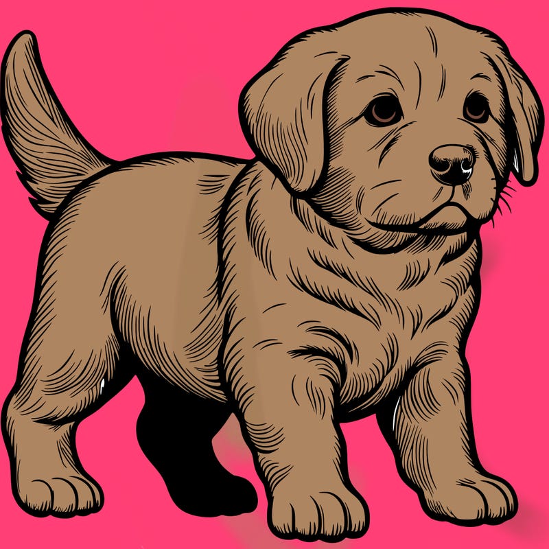 realistic dog