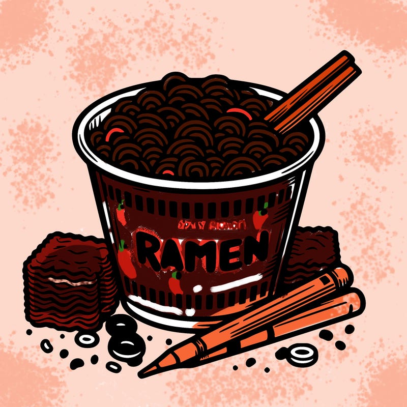 ramen noodles