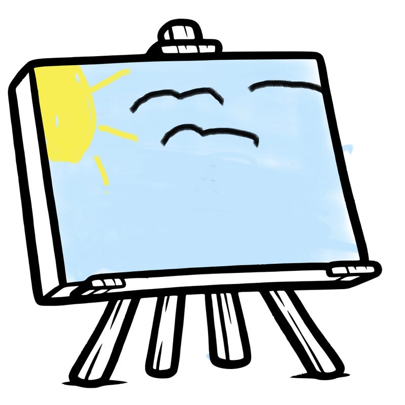 blank canvas