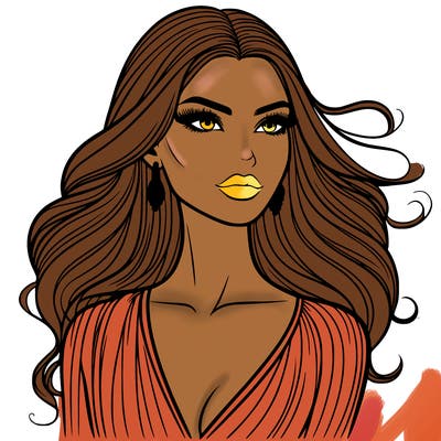 beautiful fashion woman