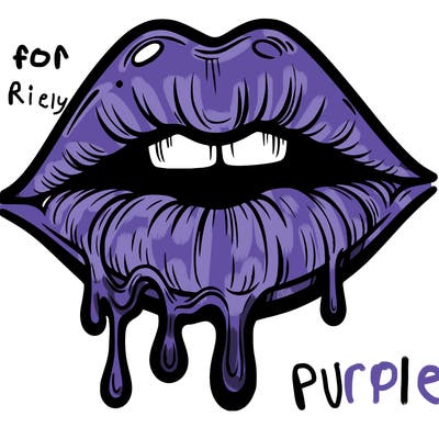 lips that look realistic and drip