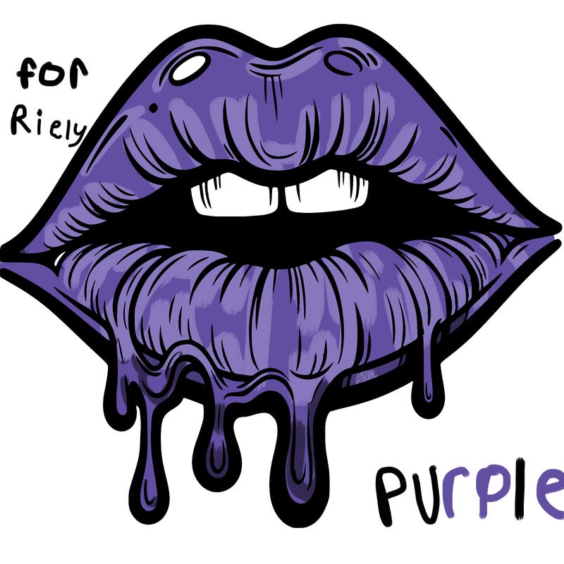 lips that look realistic and drip