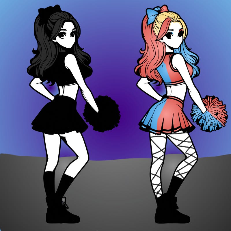 realistic cheerleader