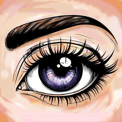 realistic eye