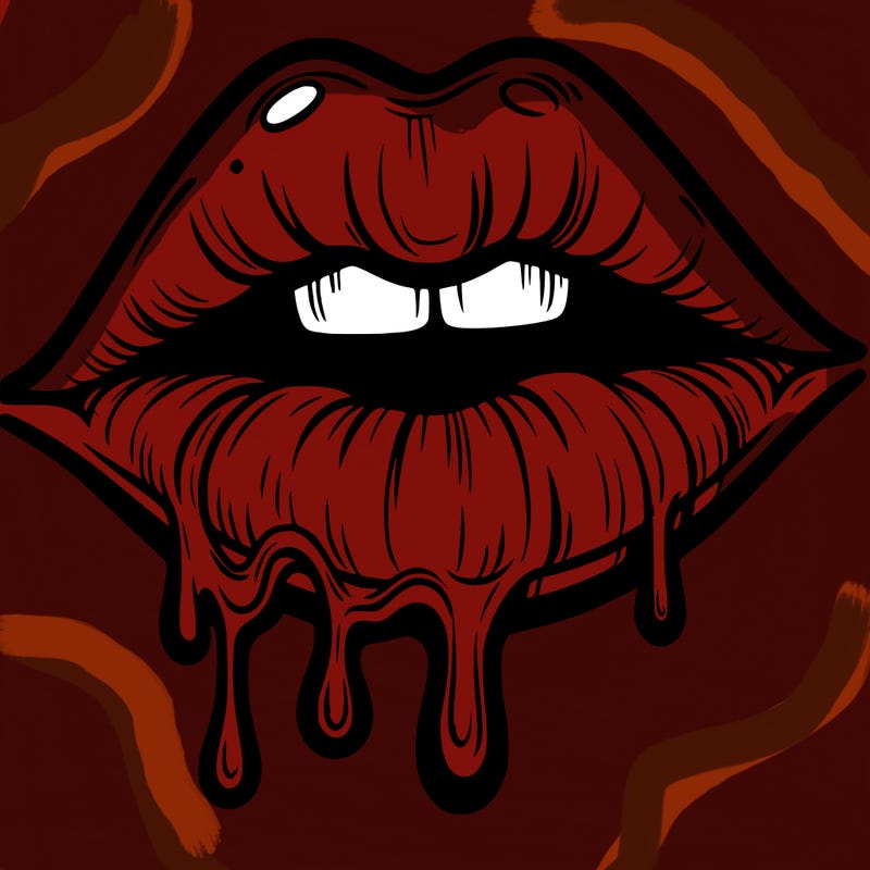 lips that look realistic and drip