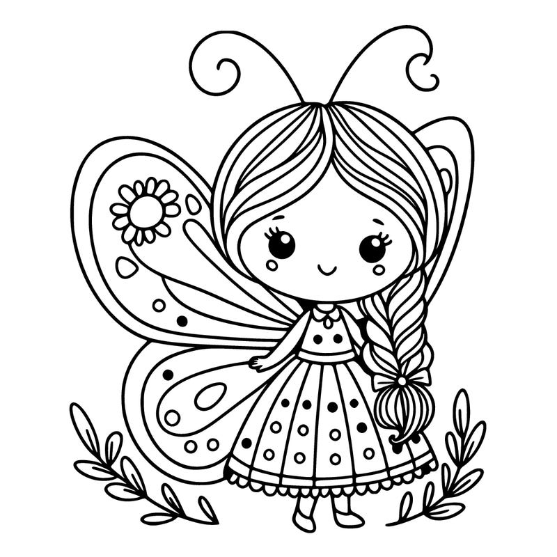 butterfly girl