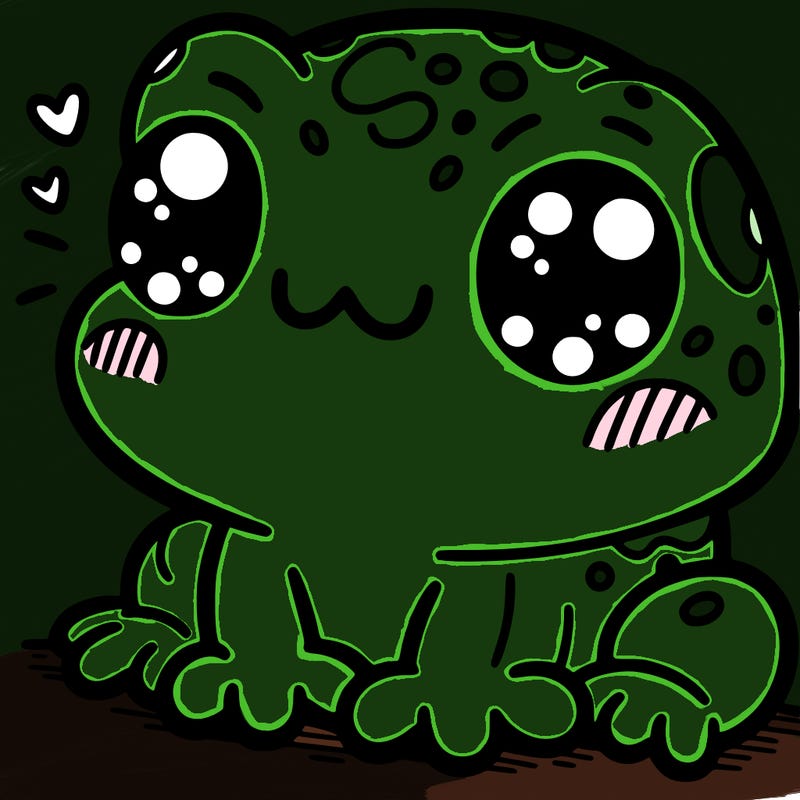 frog cute